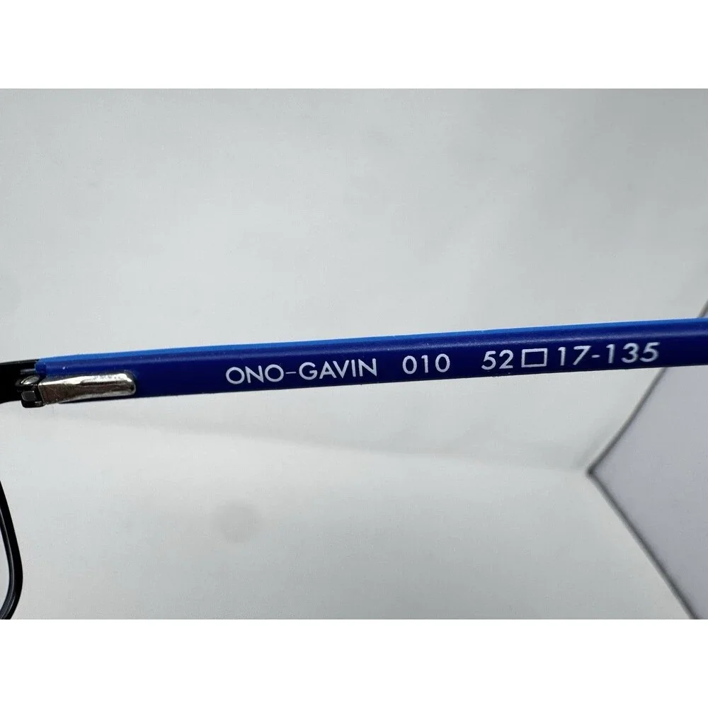 O’Neill ONO-Gavin 010 Black Blue Eyeglass Frames New Old Stock 52-17-135